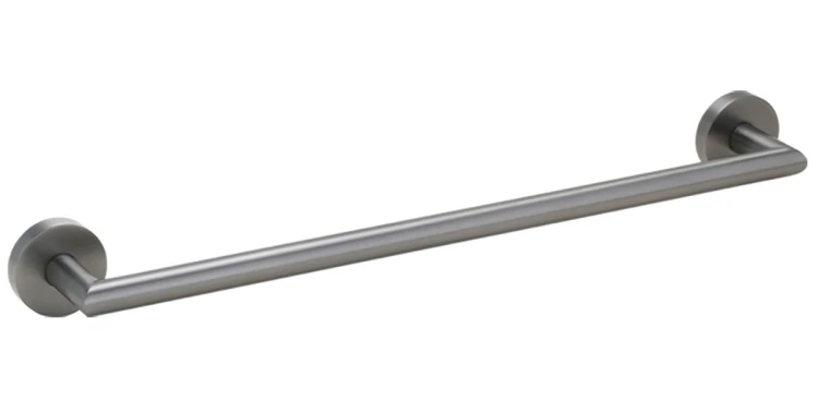 X-ROUND GUN METAL wieszak na ręczniki 450mm, gun metal