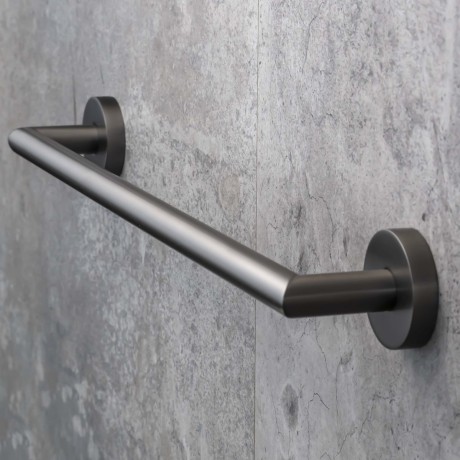 Przejdź do produktu X-ROUND GUN METAL wieszak na ręczniki 450mm, gun metal