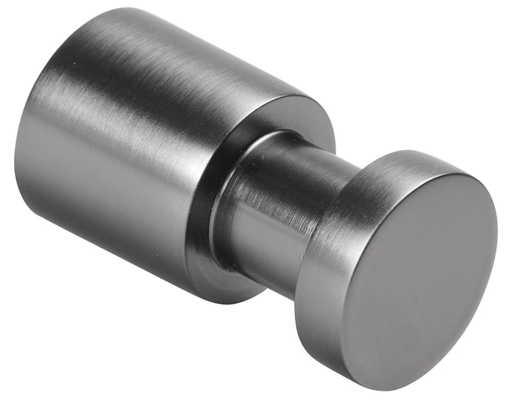 X-ROUND GUN METAL haczyk 30mm, gun metal