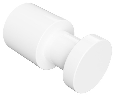 Przejdź do produktu X-ROUND WHITE haczyk 30mm, biały mat