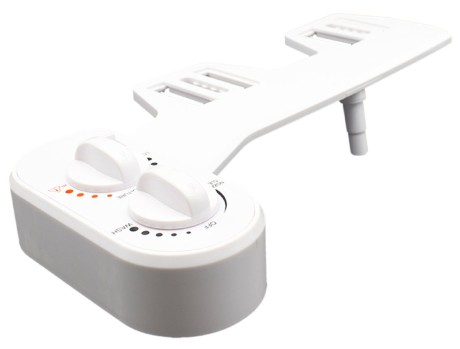 Przejdź do produktu EASY CLEANING bidet pod deskę WC, zasilanie zimną i ciepłą wodą, polypropylen