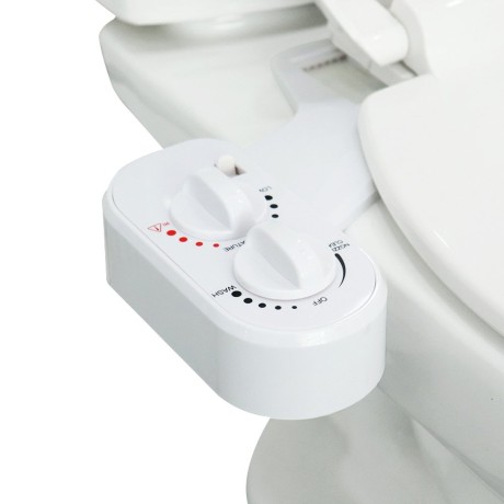 Przejdź do produktu EASY CLEANING bidet pod deskę WC, zasilanie zimną i ciepłą wodą, polypropylen