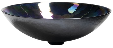 Przejdź do produktu DECORA NERO MURANO umywalka szklana nablatowa, średnica 41cm, czarny