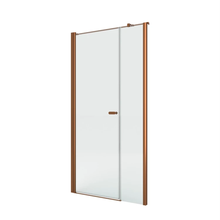 Uniwersalne drzwi wnękowe, które można zamontować na dowolnej stronie, otwierane w obu kierunkach, dostępne w rozmiarach od 100x195cm do 160x195cm.