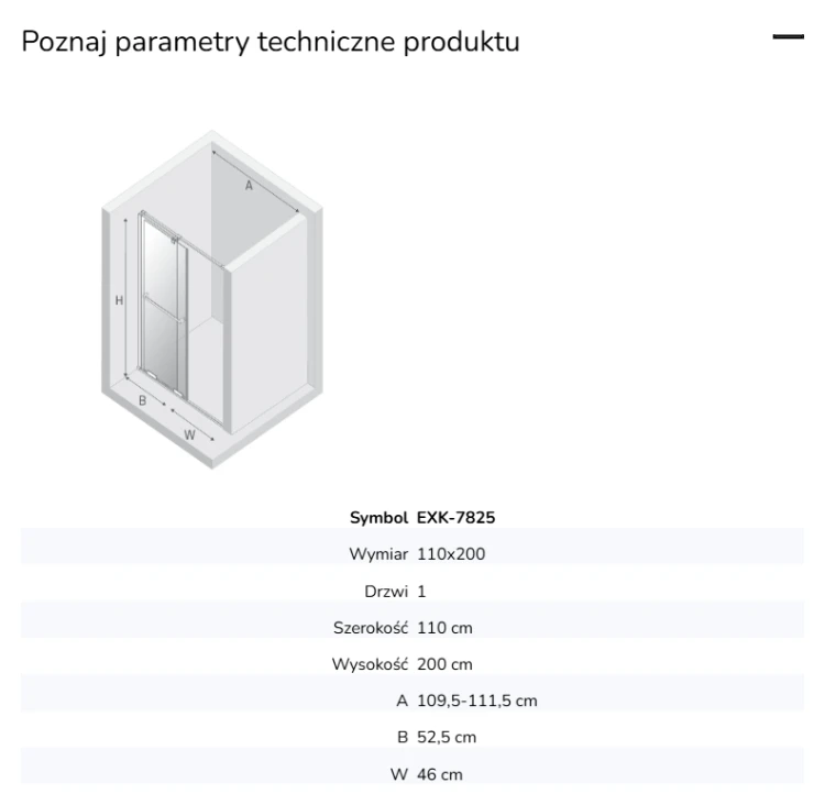 Przesuwne drzwi wnękowe. Można je zamontować z dowolnej strony. Rozmiary od 100x200 cm do 180x200 cm.