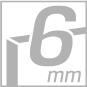 Wnękowe drzwi przesuwne, uniwersalne, możliwość montażu z dowolnej strony, dostępne w rozmiarach 100x200cm - 140x200cm