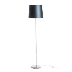 RENDL NYC/CONNY 35 podłogowa Monaco naftowa/srebrna PVC/chrom 230V LED E27 15W