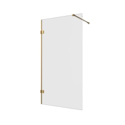 Uniwersalny parawan, możliwy do zamontowania z każdej strony, dostępny w rozmiarach od 50x150cm do 100x150cm.