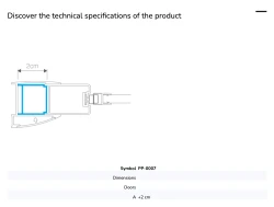 Dzięki profilowi można uzyskać całkowitą szerokość drzwi wnękowych większą o 2 cm w porównaniu do standardowej szerokości produktu.