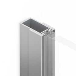Profil pozwala zwiększyć szerokość drzwi wnękowych o 1,5 cm w porównaniu do standardowego produktu.
