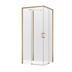 Dostępne są kabiny prysznicowe w kształcie kwadratu i prostokąta, które można montować po dowolnej stronie. Ich wymiary to od 80x80x200 cm do 90x100x2