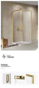 Dostępne są kabiny prysznicowe w kształcie kwadratu i prostokąta, które można montować po dowolnej stronie. Ich wymiary to od 80x80x200 cm do 90x100x2