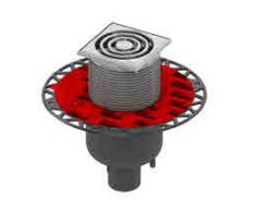 Odpływ punktowy 10x10 cm pionowy kompletny Tecedrianpoint S130 3601300