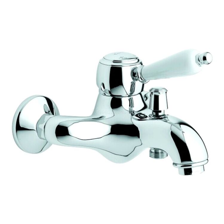 Bateria wannowa Retro ścienna Emmevi Laguna 40061CR chrom