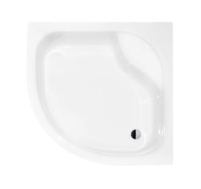 Przejdź do produktu Brodzik półokrągły z siedziskiem 90x90x24 cm Besco Diper I 90 #BAD-90-NK