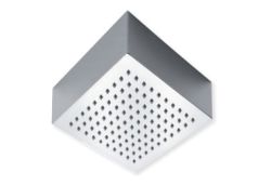 Deszczownica natryskowa kwadratowa 20 cm stalowy Sphera Zurigo SD3720003CR