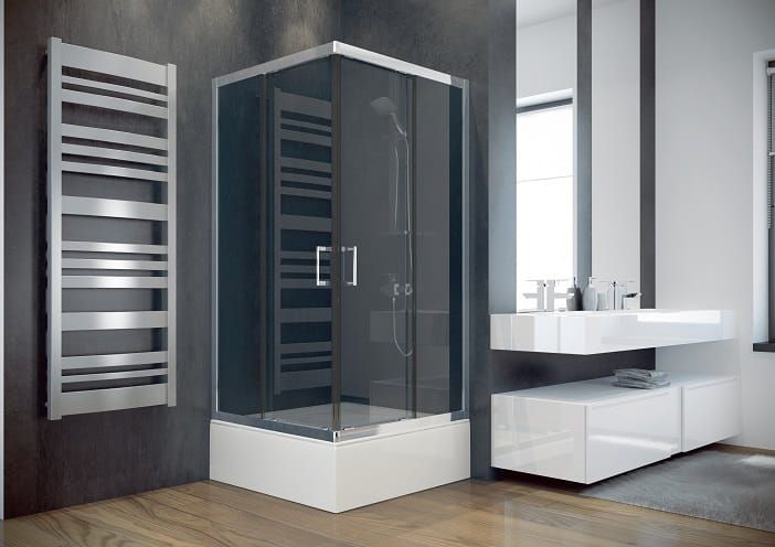 Kabina prysznicowa kwadratowa 90x90x165 cm Besco Modern 90