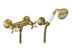 Bateria prysznicowa Dream komplet, bronzo DR 1400
