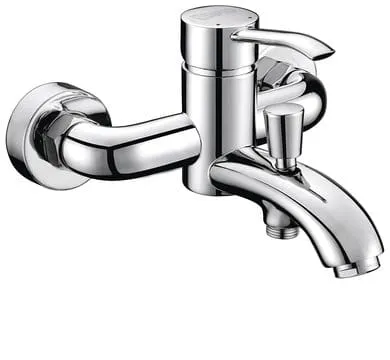 Bateria wannowa ścienna Sapho Luka LK10 chrom