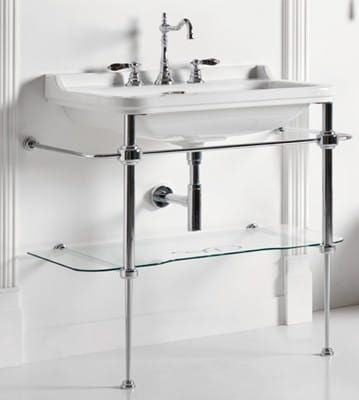 Umywalka podwieszana 80x55 cm Kerasan Waldorf 4141K1