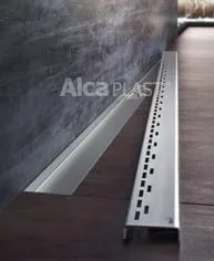 Odpływ liniowy niski 110 cm Alcaplast APZ101 z rusztem Hope APZ101-1050+HOPE-1050 