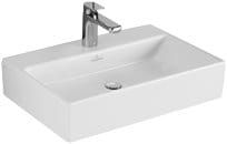 Przejdź do produktu Umywalka nablatowa 50x42 cm do armatury 3-otworowej bez przelewu Villeroy&Boch Memento 51335GR1