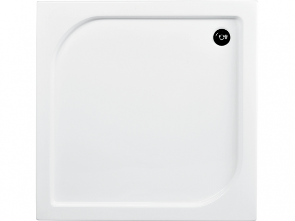 Brodzik kwadratowy kompaktowy 90x90x16 cm Besco Oskar 90