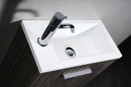 Przejdź do produktu Umywalka naszafkowa 42x23 cm Sapho Latus 55510