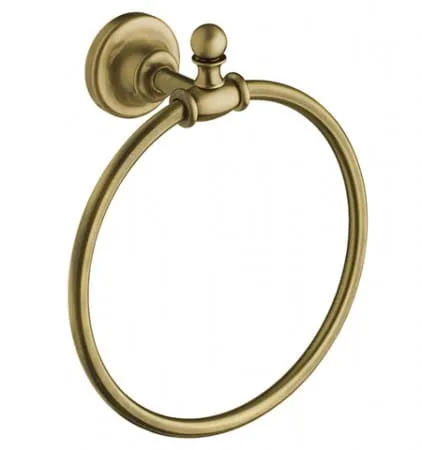 Akcesoria łazienkowe wieszak Ring Gedy Allpe Perla PE015 bronzo