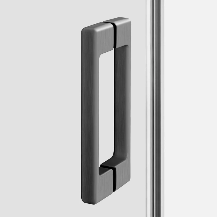 Kwadratowe i prostokątne kabiny prysznicowe z drzwiami przesuwnymi, dostępne w wersjach lewo- i prawostronnych. Wymiary od 100x70x200 cm do 160x100x20