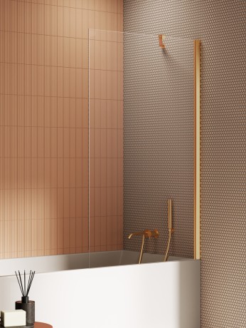 Przejdź do produktu Uniwersalny parawan, możliwy do zamontowania po każdej stronie. Dostępne wymiary: od 50x140cm do 100x140cm.