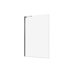 Uniwersalny parawan, który można zamontować po dowolnej stronie. Dostępne wymiary: od 50x150 cm do 100x150 cm.