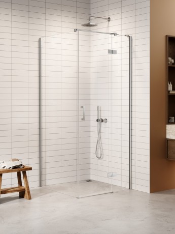 Przejdź do produktu Kwadratowe i prostokątne kabiny, z opcją lewej lub prawej strony, z drzwiami otwieranymi na zewnątrz, o wymiarach od 80x70x200cm do 120x120x200cm.