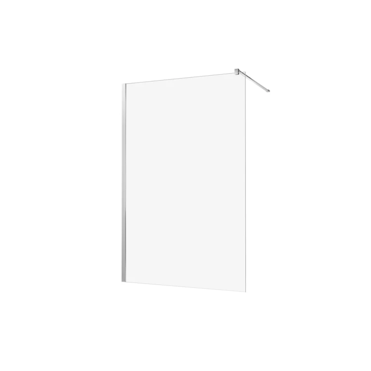 Uniwersalny parawan, który można zamontować z każdej strony. Dostępne rozmiary: od 50x150cm do 100x150cm.