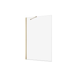 Uniwersalny parawan, który można zamontować na każdą stronę. Dostępne wymiary: od 50x150 cm do 100x150 cm.