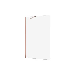Uniwersalny parawan, możliwy do zamontowania z każdej strony. Dostępne wymiary: od 50x150cm do 100x150cm.