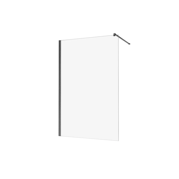 Uniwersalny parawan, montowalny z dowolnej strony. Dostępne wymiary: od 50x150 cm do 100x150 cm.