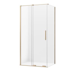 Kwadratowe i prostokątne kabiny prysznicowe z przesuwnymi drzwiami. Możliwość montażu po dowolnej stronie. Dostępne w rozmiarach od 100x80x200 cm do 1