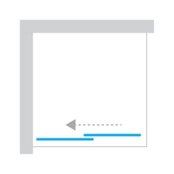 Przesuwne kabiny prysznicowe. Pasują do każdej łazienki, montaż na dowolnej stronie. Dostępne w rozmiarach od 80x200 cm do 160x200 cm.