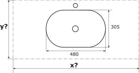 Przejdź do produktu Umywalka na indywidualny wymiar z Corianu z misą Loop SOL