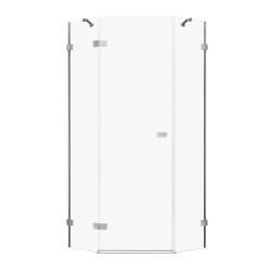 Pięciokątne kabiny, dostępne w wersji lewo- lub prawostronnej. Mają zewnętrzne drzwi uchylne. Rozmiary to 80x80x200 cm oraz 90x90x200 cm.