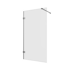 Uniwersalny parawan, możliwość montażu po dowolnej stronie. Dostępne rozmiary od 50x150 cm do 100x150 cm.