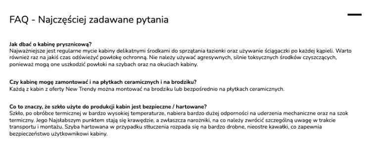 Przesuwne kabiny prysznicowe o kształcie prostokąta. Uniwersalne, można je montować na dowolnej stronie. Dostępne w rozmiarach od 100x80x200cm do 120x