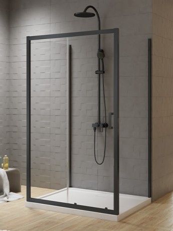 Przejdź do produktu Przesuwne kabiny prysznicowe o kształcie prostokąta. Uniwersalne, można je montować na dowolnej stronie. Dostępne w rozmiarach od 100x80x200cm do 120x