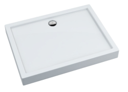 Brodzik prostokątny 80x100x14cm Schedpol Competia 3.0166