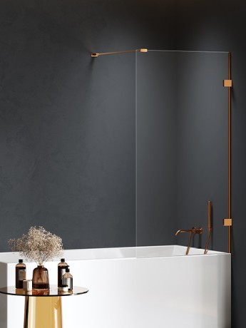 Przejdź do produktu Uniwersalny parawan, możliwość montażu z dowolnej strony, dostępne wymiary od 50x150cm do 100x150cm.