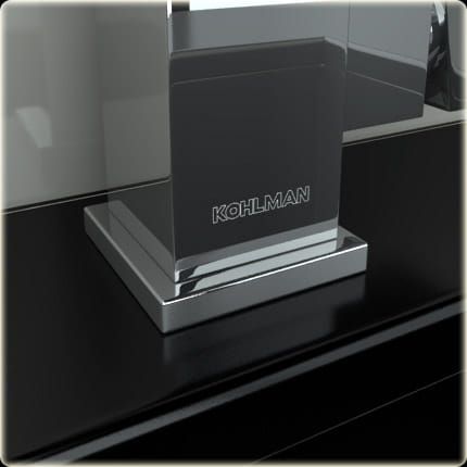 Bateria umywalkowa wysoka Kohlman Nexen QB150U chrom
