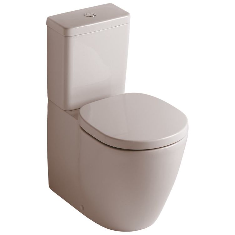 Kompakt WC z deską wolnoopadającą Ideal Standard Connect Cube E803701+E797001+E712701