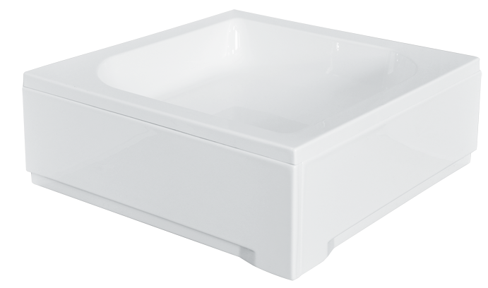 Brodzik kwadratowy 80x80x28,5 cm Besco Ares 80