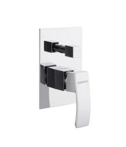 Bateria prysznicowa podtynkowa 2-drożna Sapho Ginko 1101-42 chrom